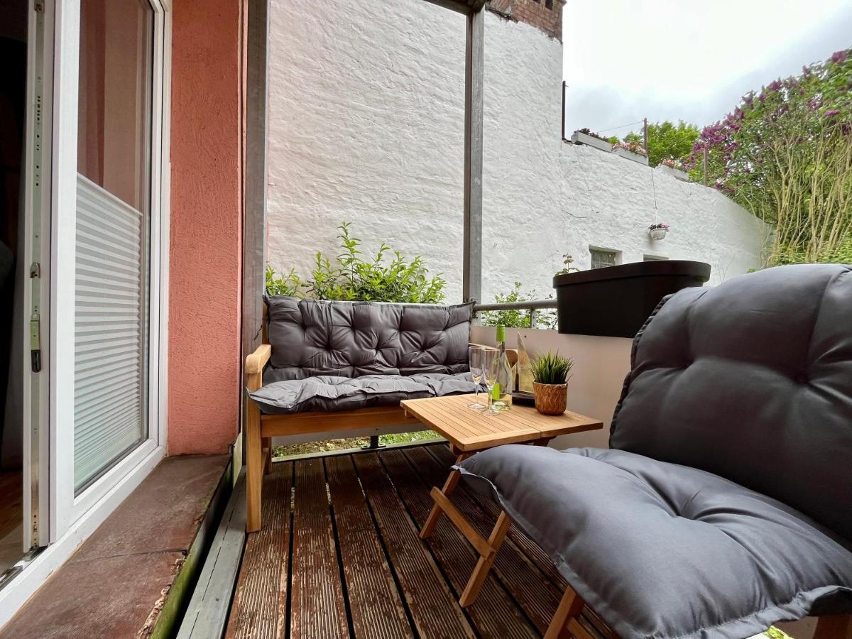 Apartment Meeresbrise Mit Balkon 후줌 외부 사진
